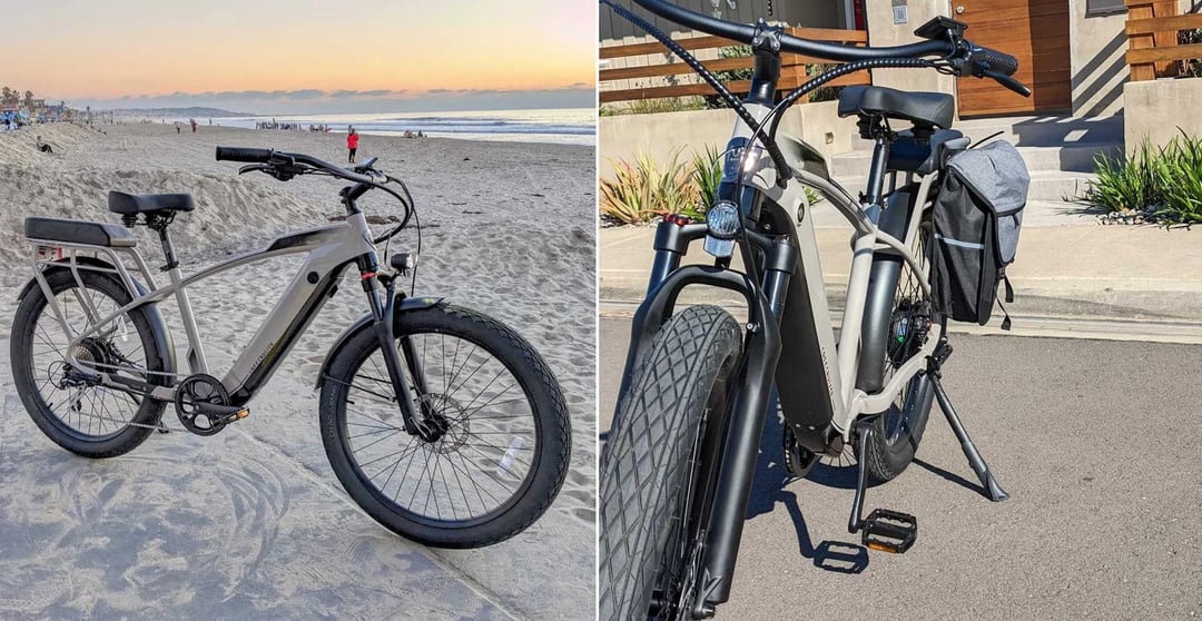 Elektryczny rower typu cruiser dla dwojga. Oto Cafe Cruiser od Ride1Up