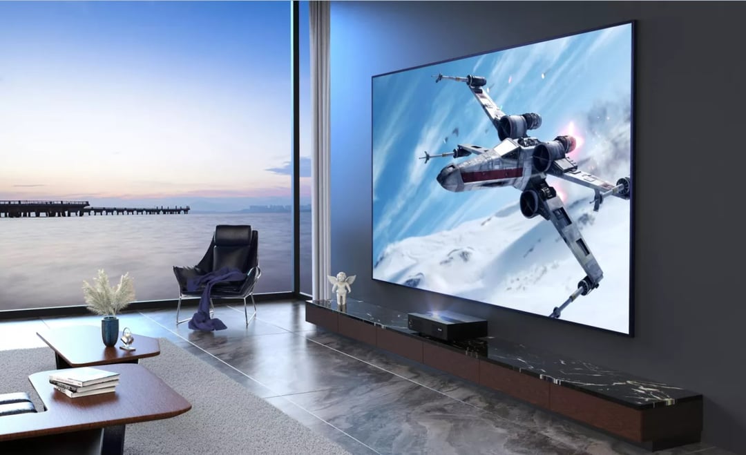 Laserowy projektor MaxAngel M1 obiecuje godnie zastąpić Wasze telewizory