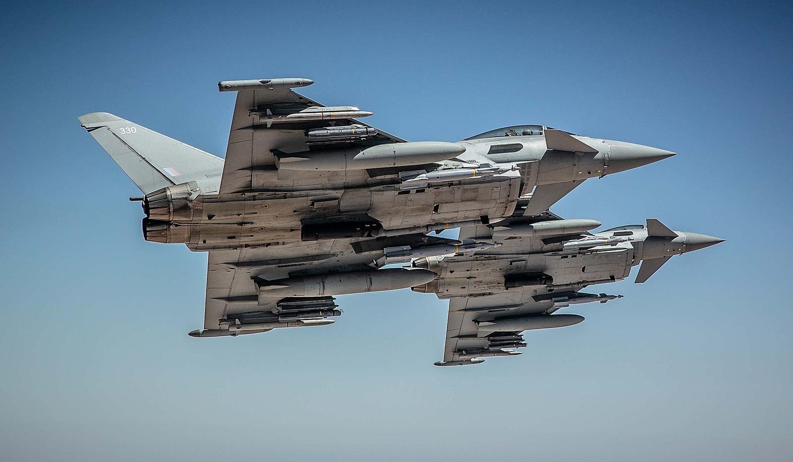 Myśliwiec Typhoon, typhoon, RAF