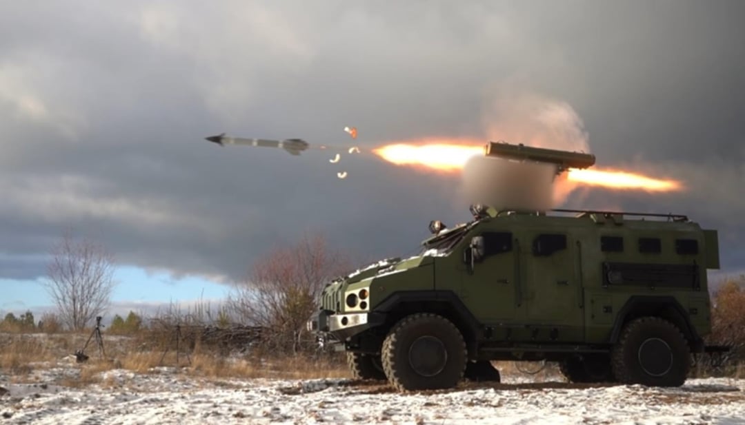 Ukraiński przeciwlotniczy pocisk kierowany RK-10 przetestowany