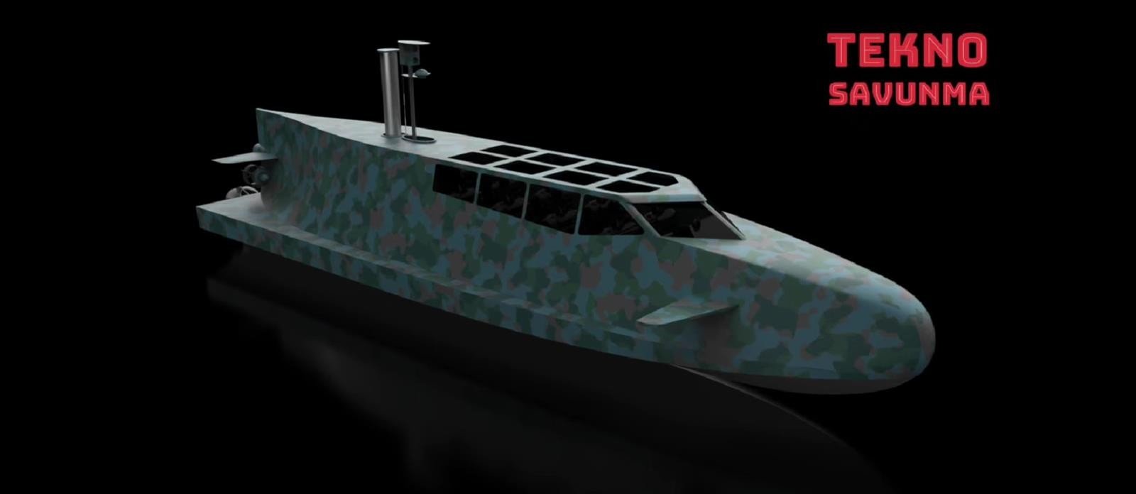 potencjalny okręt dla tureckich sił specjalnych, KM-STC10