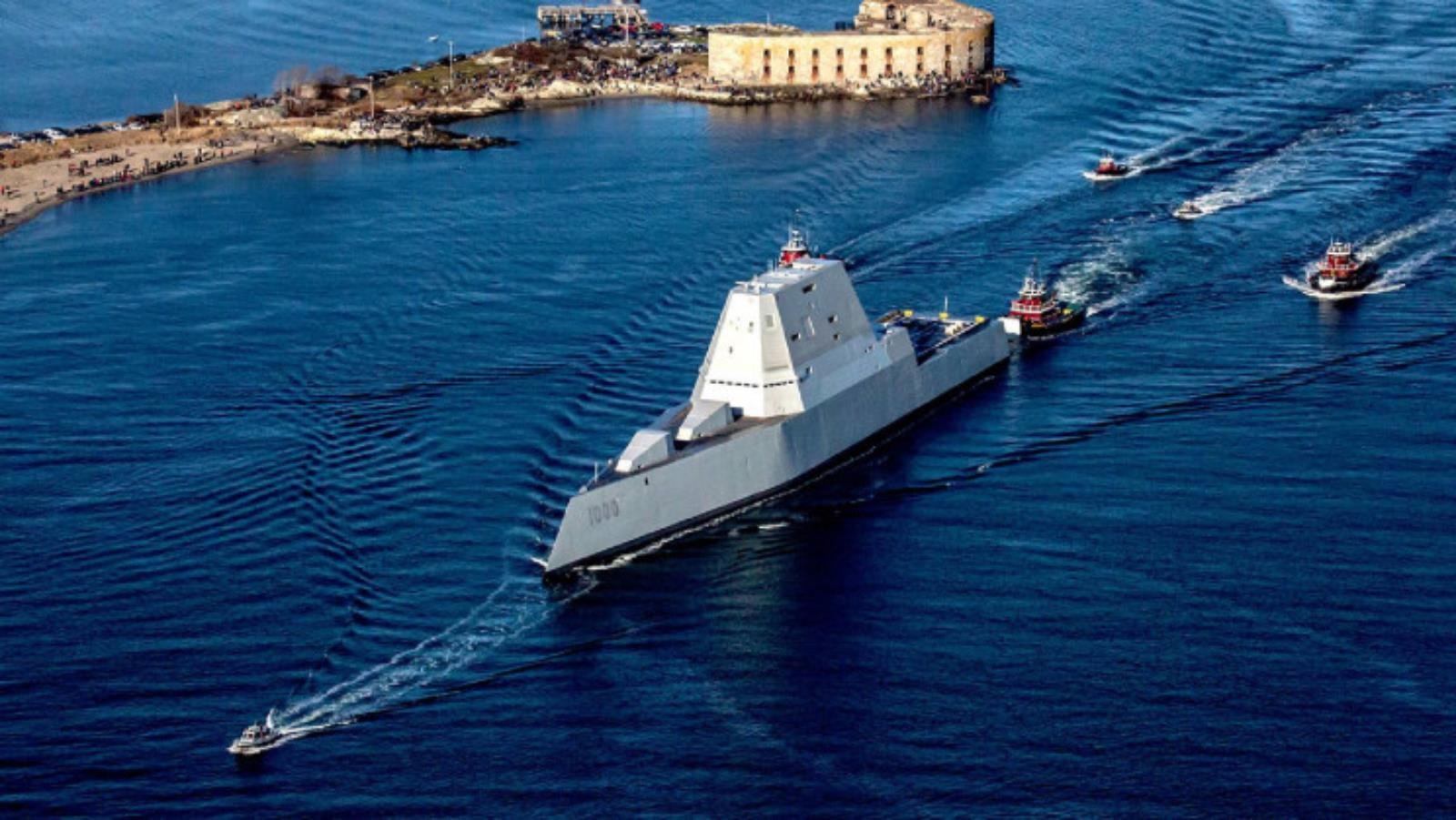 Trzeci amerykański niszczyciel Zumwalt,