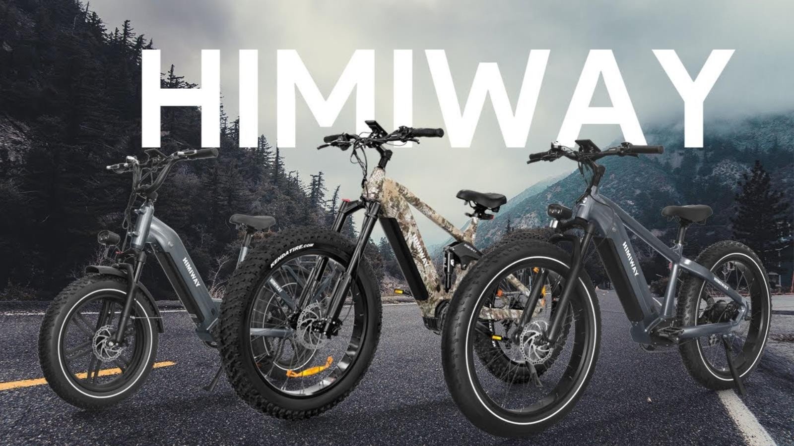 Trzy nowe elektryczne rowery od Himiway, EBike Zebra, Cobra, Big Dog, Himiway Zebra, HimiWay Cobra, Himiway Big Dog