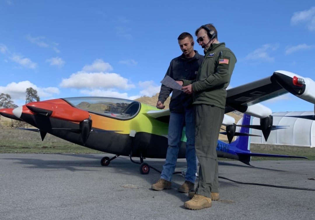 Amerykańskie siły powietrzne zorganizowały pierwszy lot zdalnie sterowanym eVTOL Heaviside