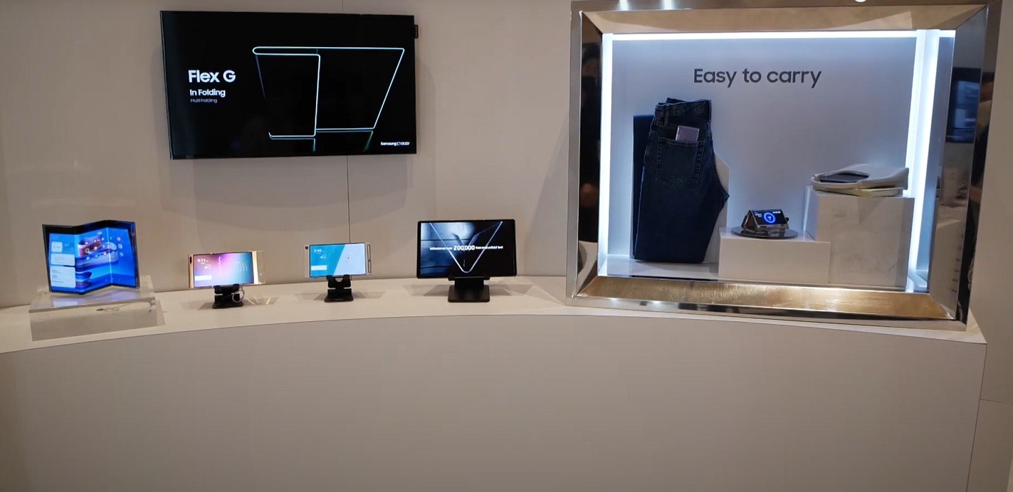 Samsung zaprezentował prototypy urządzeń z elastycznymi wyświetlaczami