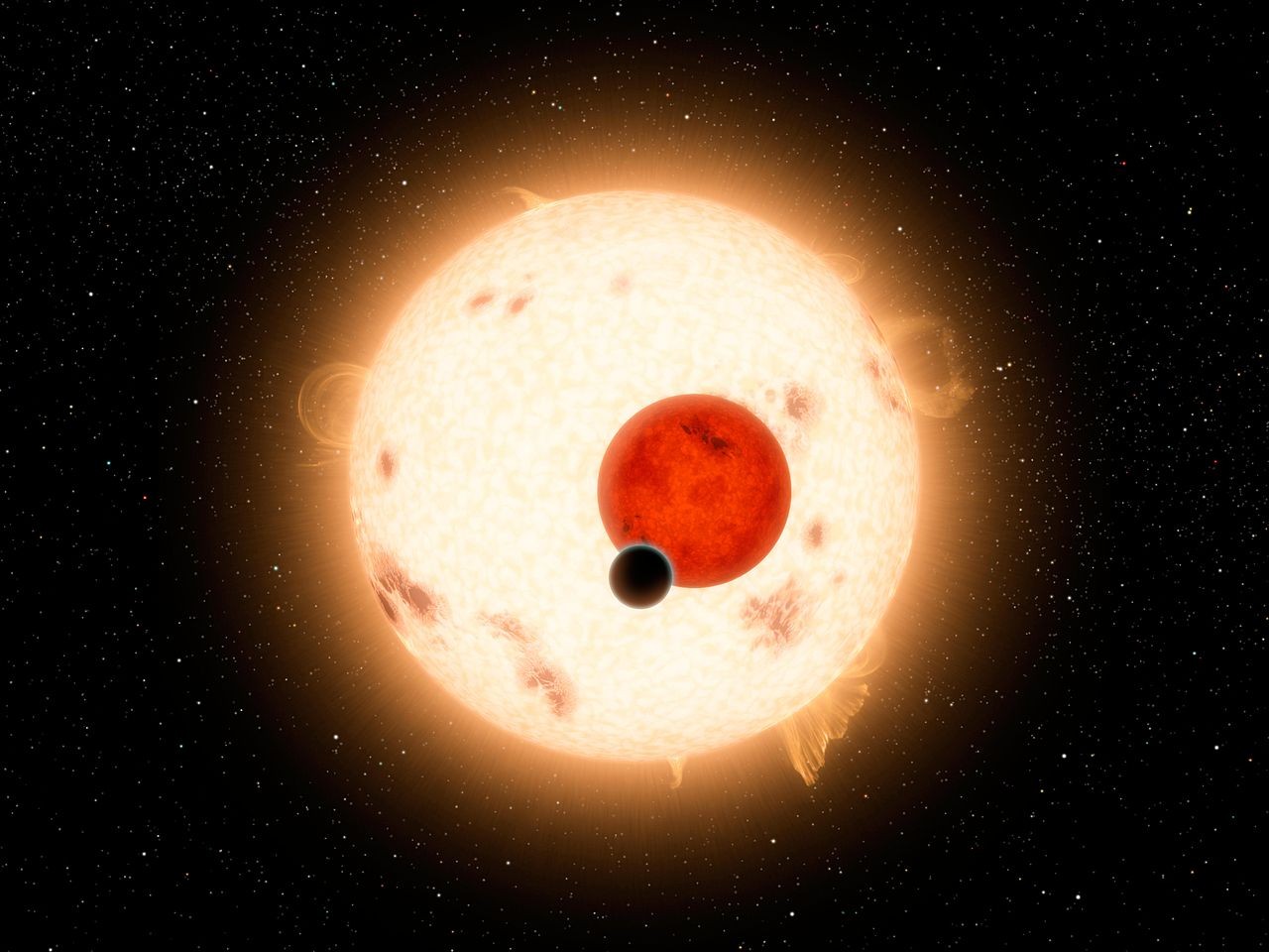 Planeta krąży wokół dwóch gwiazd. Jej istnienie potwierdzono z użyciem niecodziennej metody