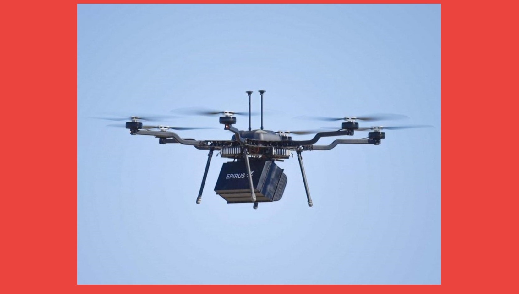 Mobilna broń mikrofalowa do walki z dronami, Epirus pokazał Leonidas Pod, system Leonidas, Leonidas Pod,