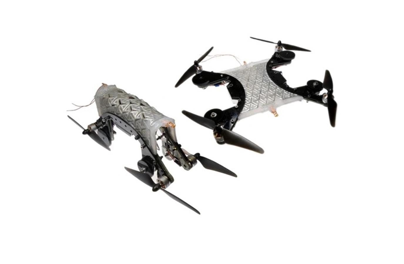 miękki robot zmieniający kształt na zawołanie, miękki robot, morfujący robot