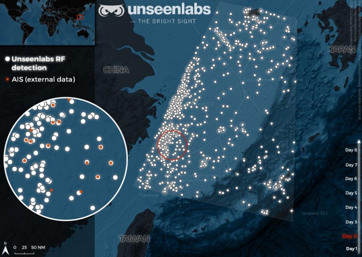 Unseenlabs ,globalnego systemu geolokalizacji, niewidoczne statki, statki