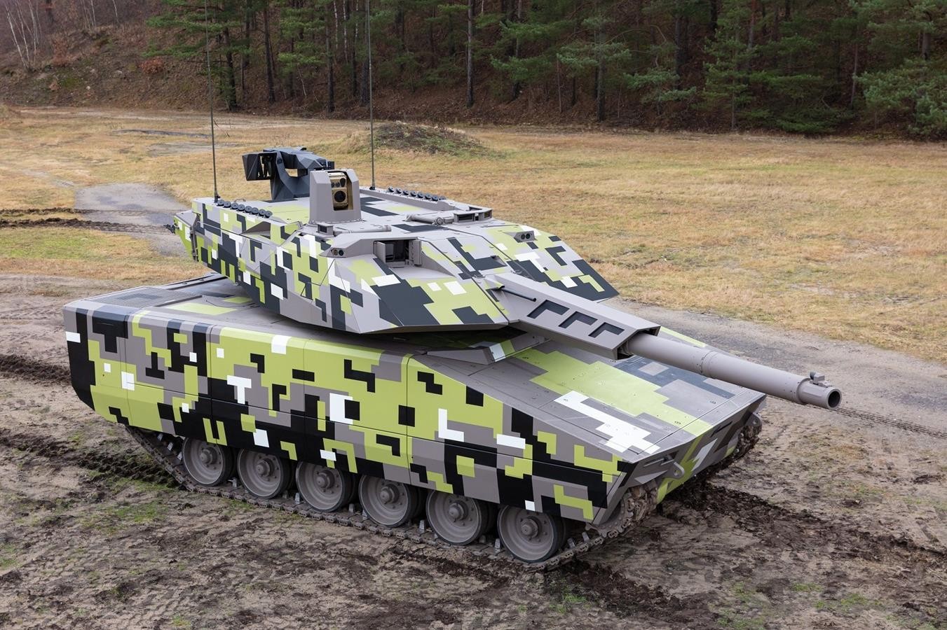 Rheinmetall, nowy wóz wsparcia ogniowego Lynx 120,