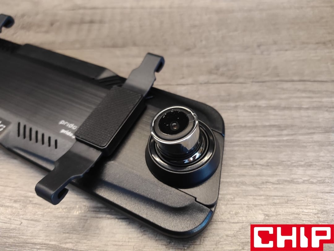 Test prido X6+GPS. To rozbudowany wideorejestrator ukryty w wewnętrznym lusterku