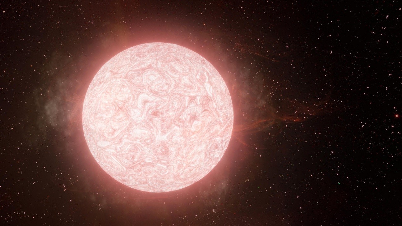 Gwiazda tak masywna, że Słońce to przy niej maluch. Astronomowie oszacowali jej rozmiary