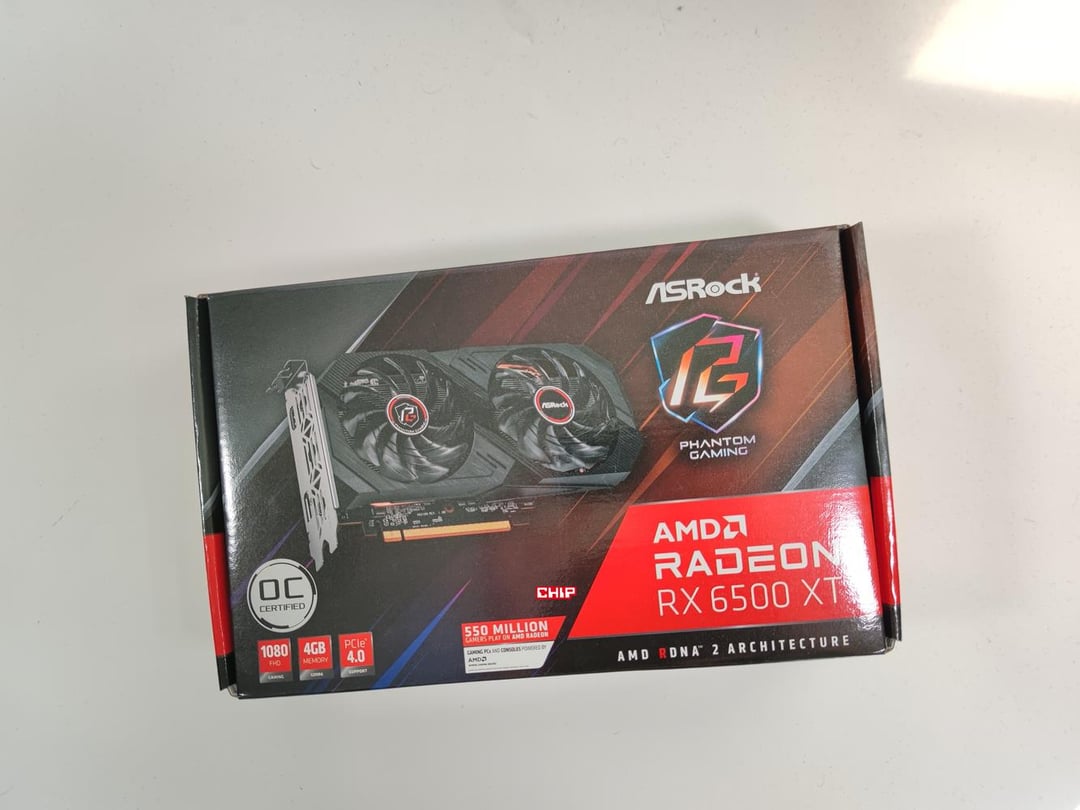 Test ASRock Radeon RX 6500 XT Phantom Gaming D 4GB OC