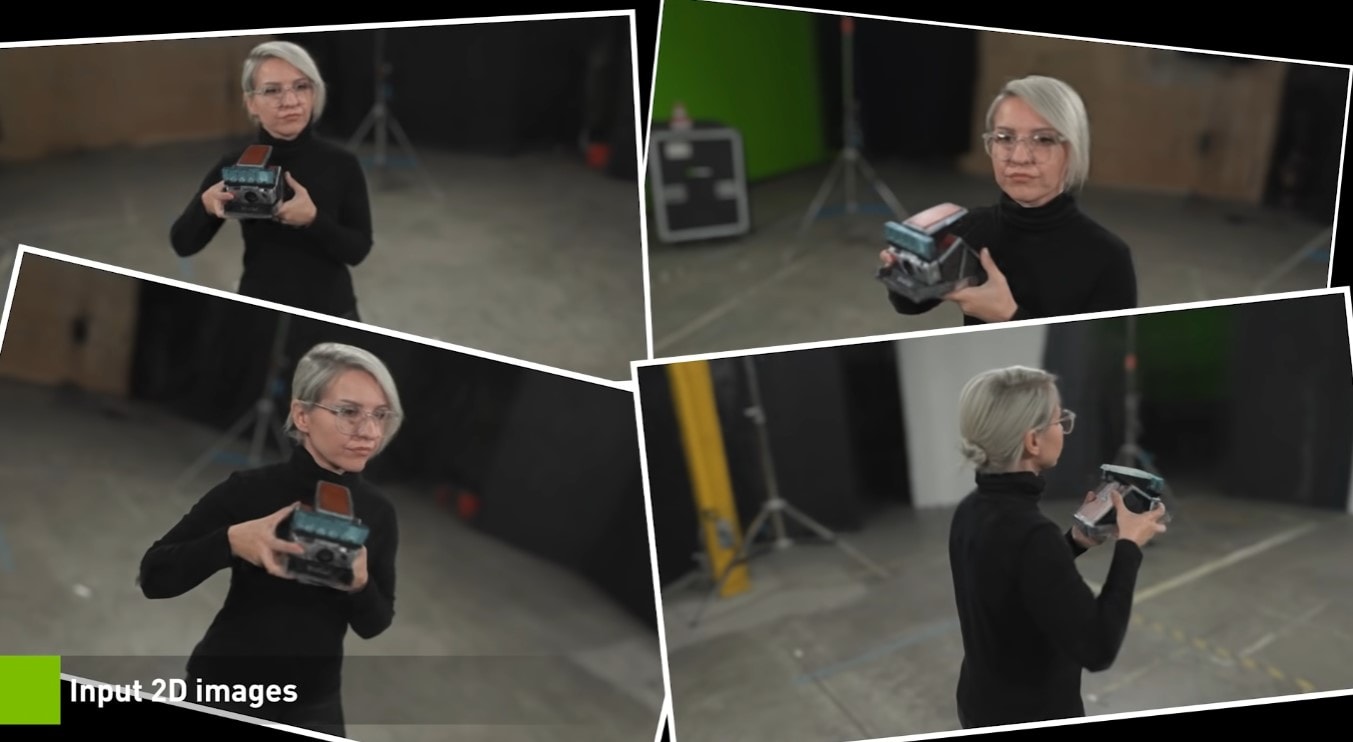 Generowanie scen 3D ze zdjęć 2D w kilka sekund, NVIDIA NeRF, NeRF