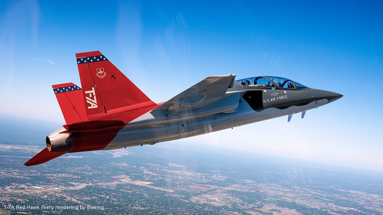 Oto pierwszy seryjny odrzutowiec USA nowej generacji, T-7A Red Hawk,
