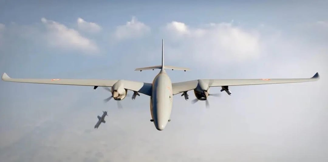 Pierwszy morski atak w wykonaniu tureckiego drona AKINCI firmy Baykar