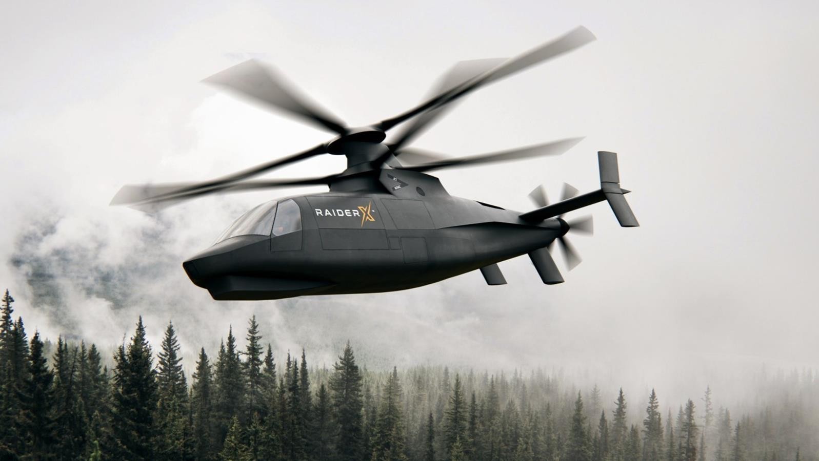 prototyp Sikorsky Raider X, nowy śmigłowiec rozpoznawczo-uderzeniowy USA, Sikorsky Raider X,