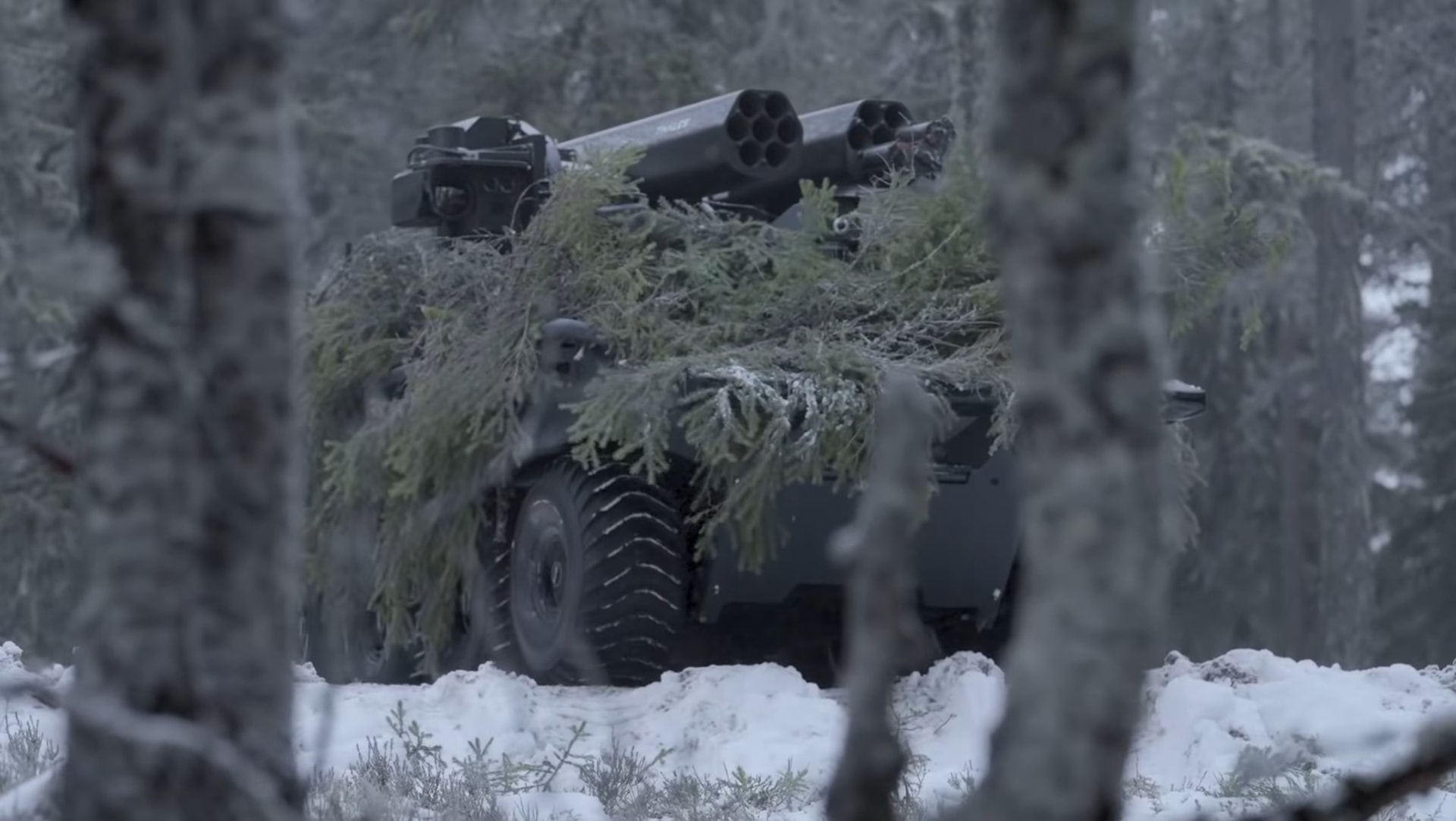 Mission Master SP, pokaz Mission Master SP z pociskami rakietowymi