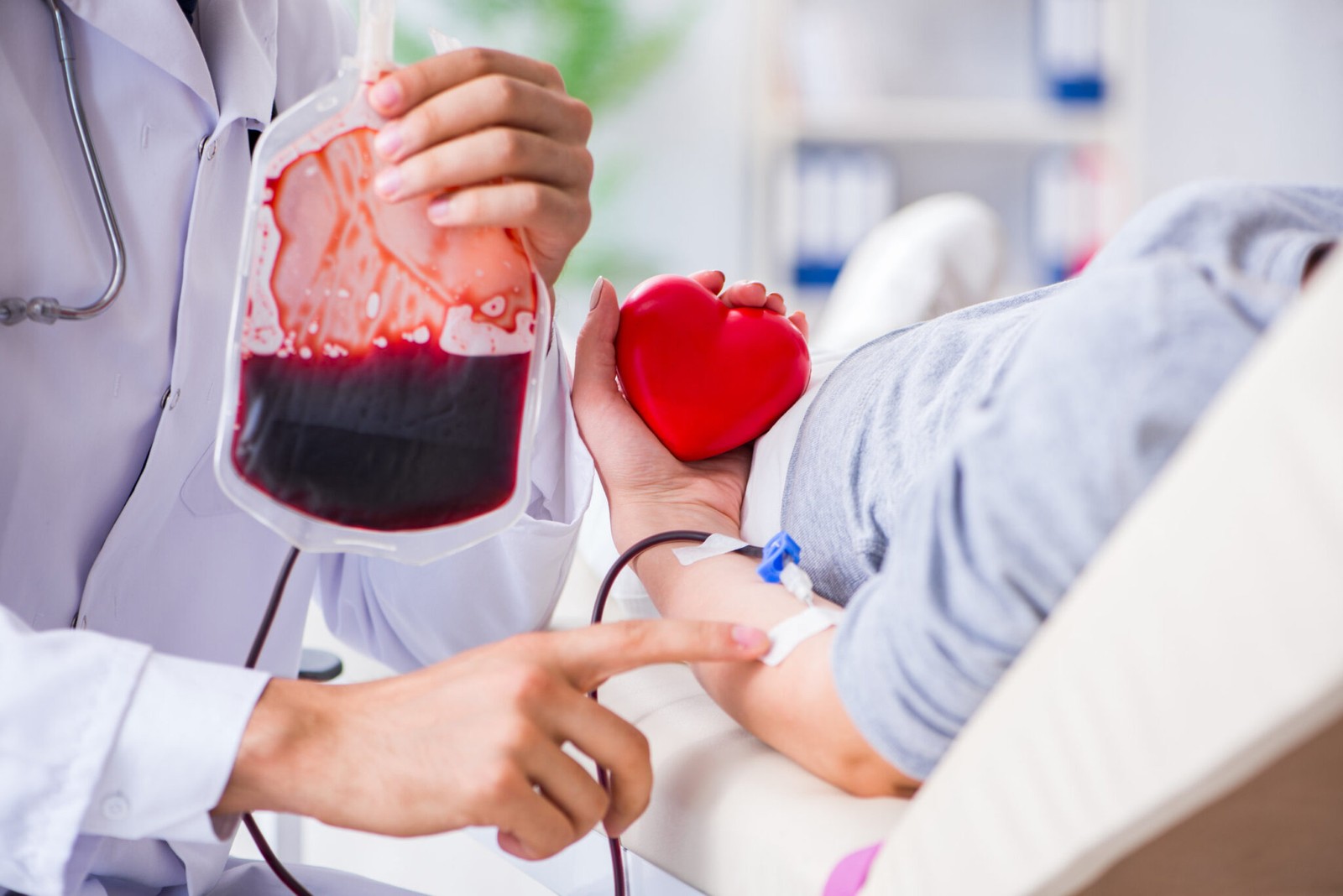 Zaskakująca korzyść u dawców krwi
