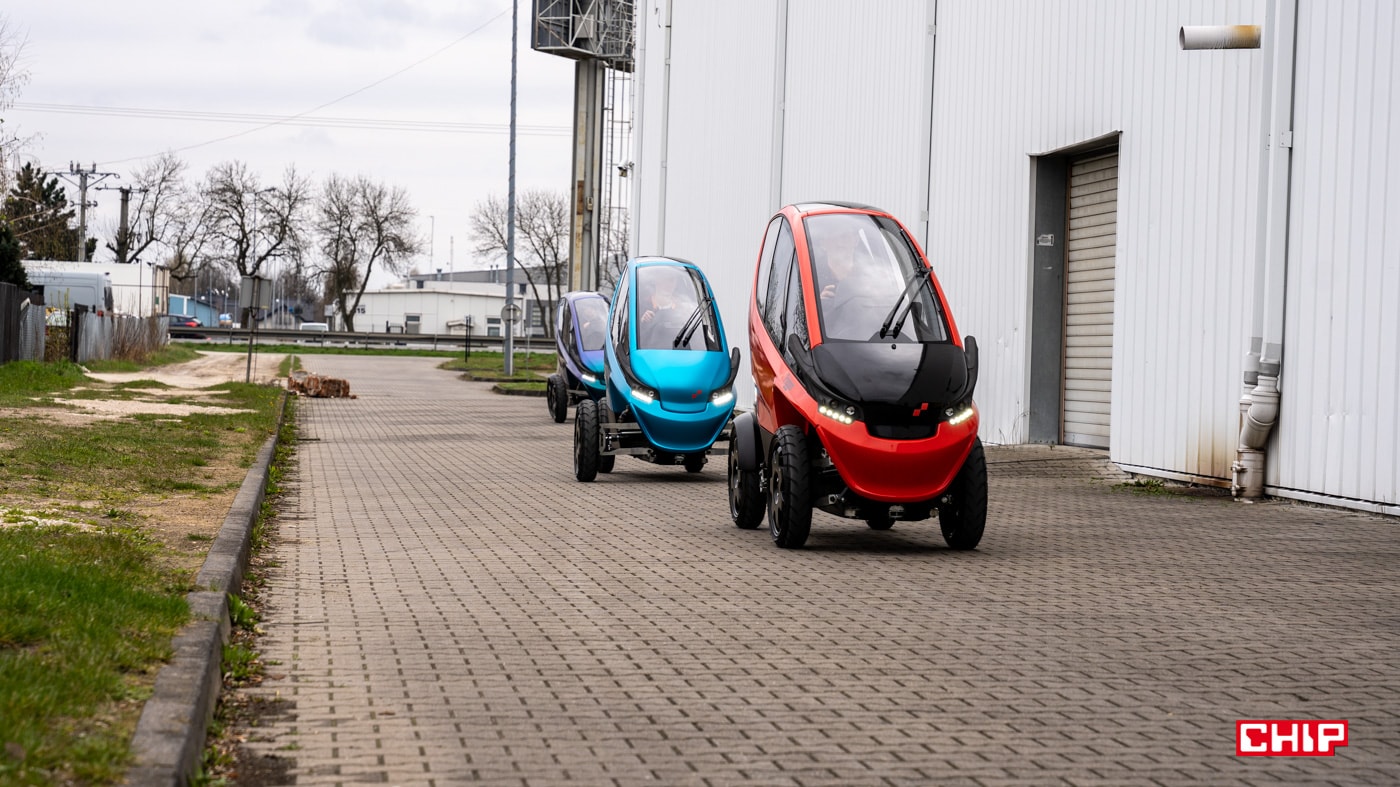 Triggo to pomysł na car sharing przyszłości. Efektowny, omijający korki, bez problemów z parkowaniem
