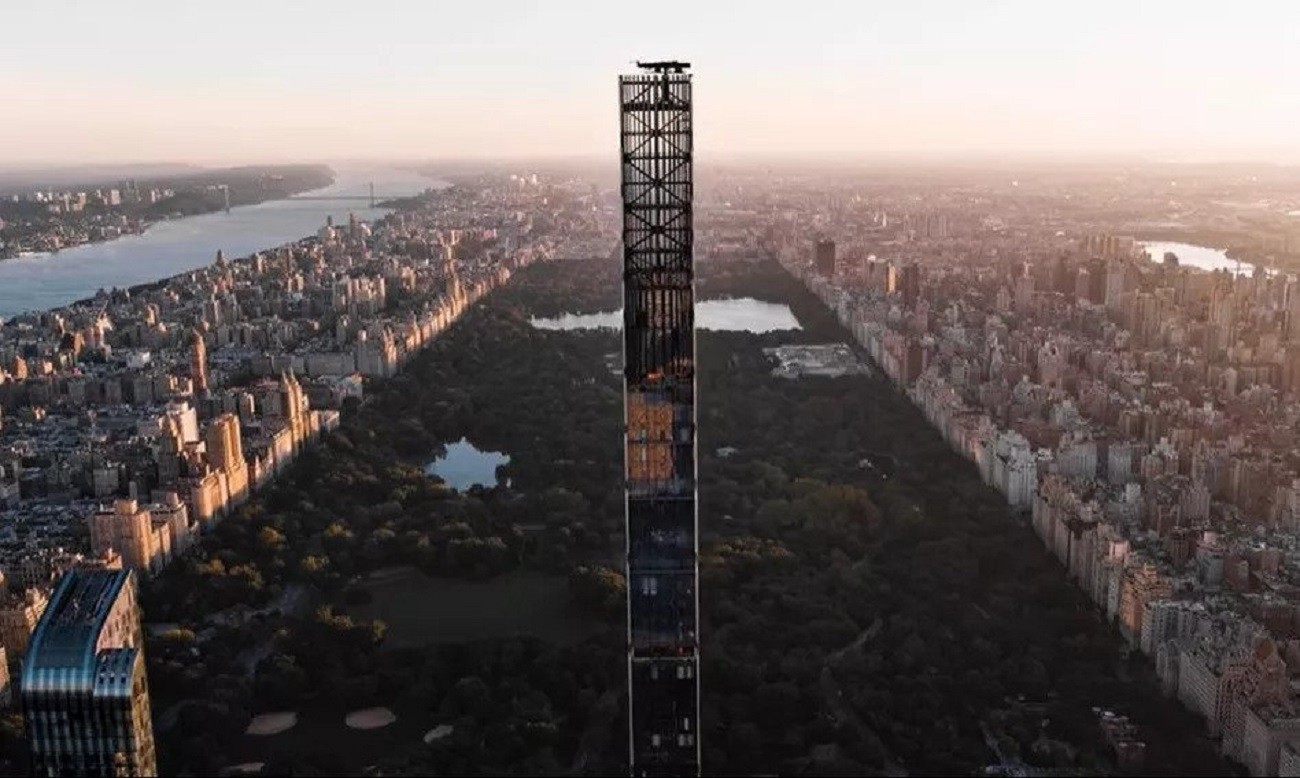 Powstał najcieńszy wieżowiec na świecie. Apartamenty na jego terenie kosztują dziesiątki milionów złotych