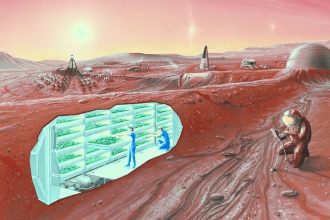 Marsjańskie bazy pod powierzchnią planety? Jest to jakaś myśl
