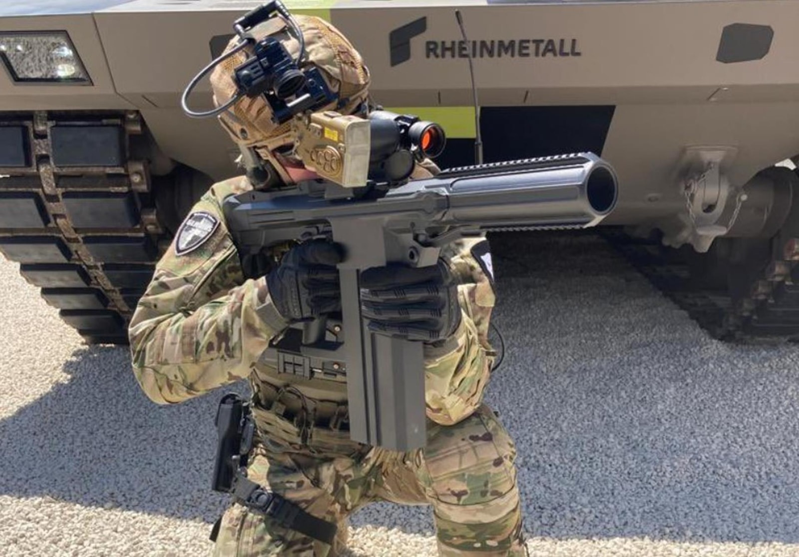 Rheinmetall , SSW40 granatnik,SSW40