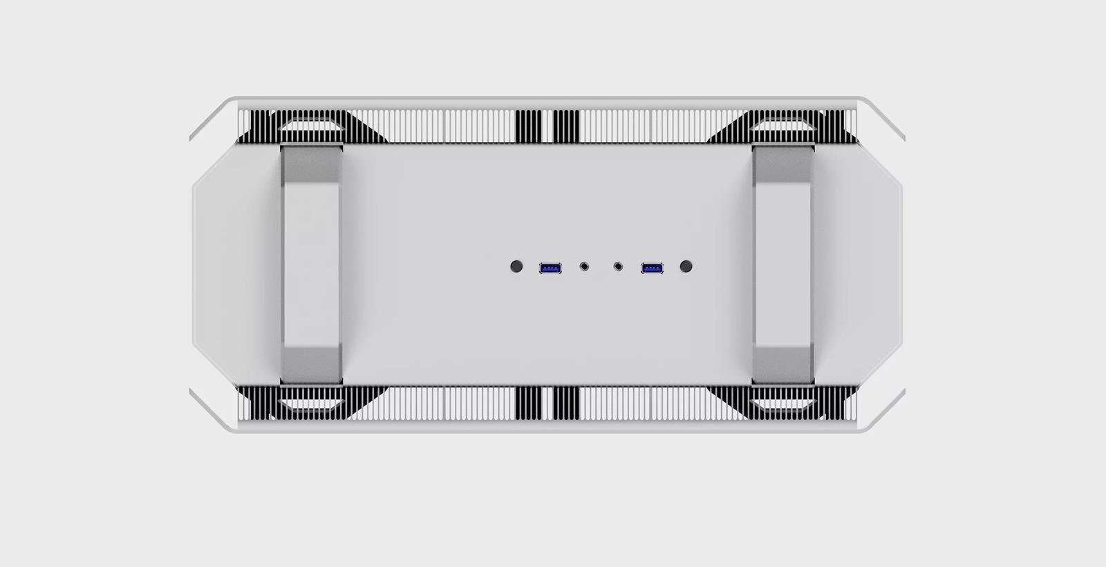 Wielkie radiatory zamiast paneli bocznych, obudowa komputerowa Regner