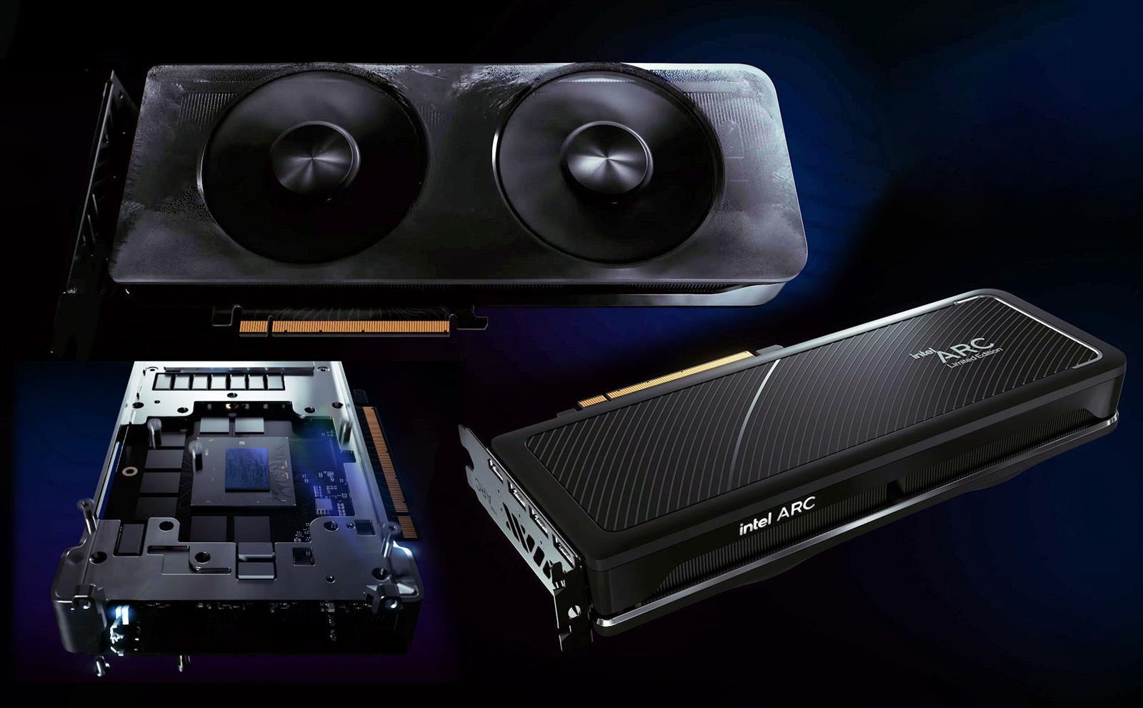 zdjęcie karty Intel Arc A750 Limited Edition