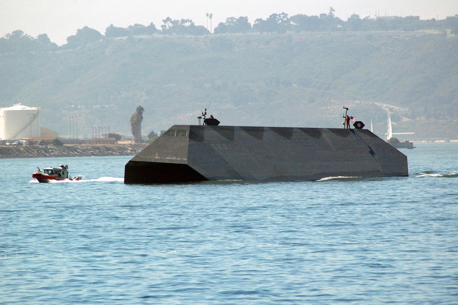 Sea Shadow był wyjątkowy i niewidzialny dla radarów, Sea Shadow