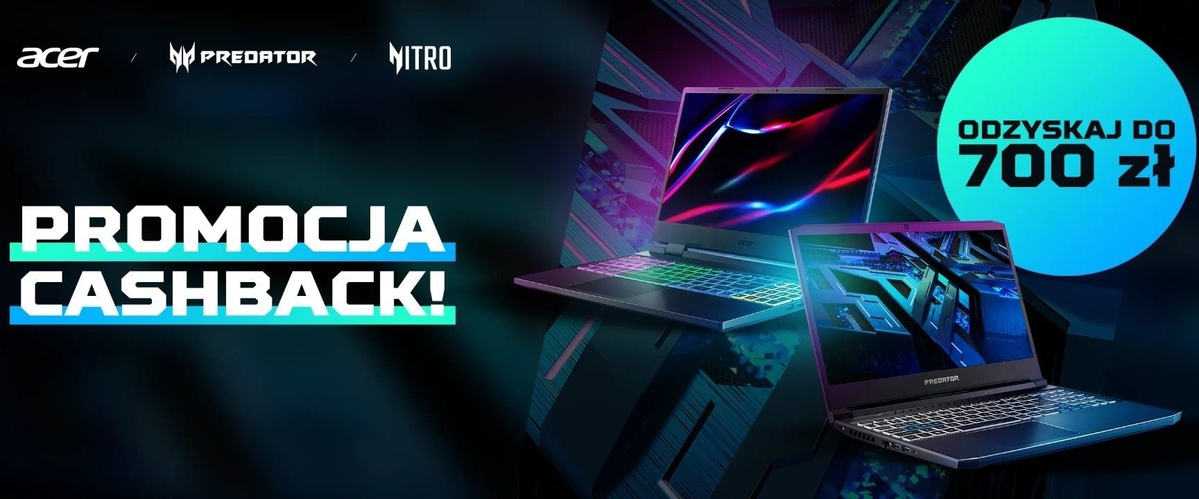 Acer ogłasza promocje idealne na lato. Zwrot pieniędzy na konto albo... bon na paliwo!