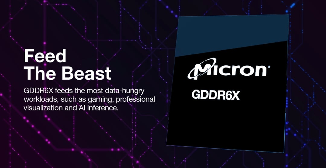 Micron rozpoczyna masową produkcję pamięci GDDR6X do najnowszych kart graficznych