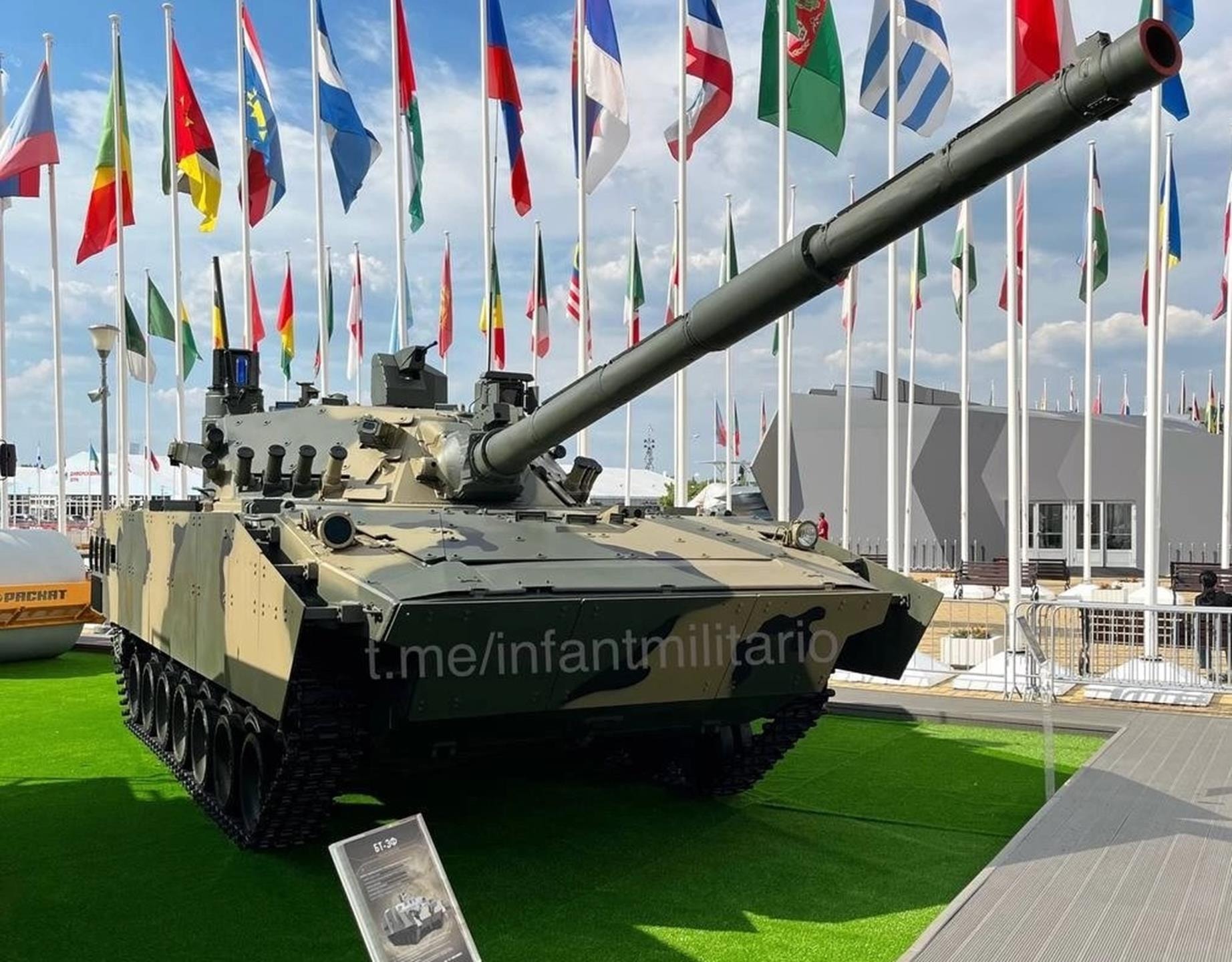 Nowy rosyjski czołg lekki, Historia 2S25 Sprut-SD