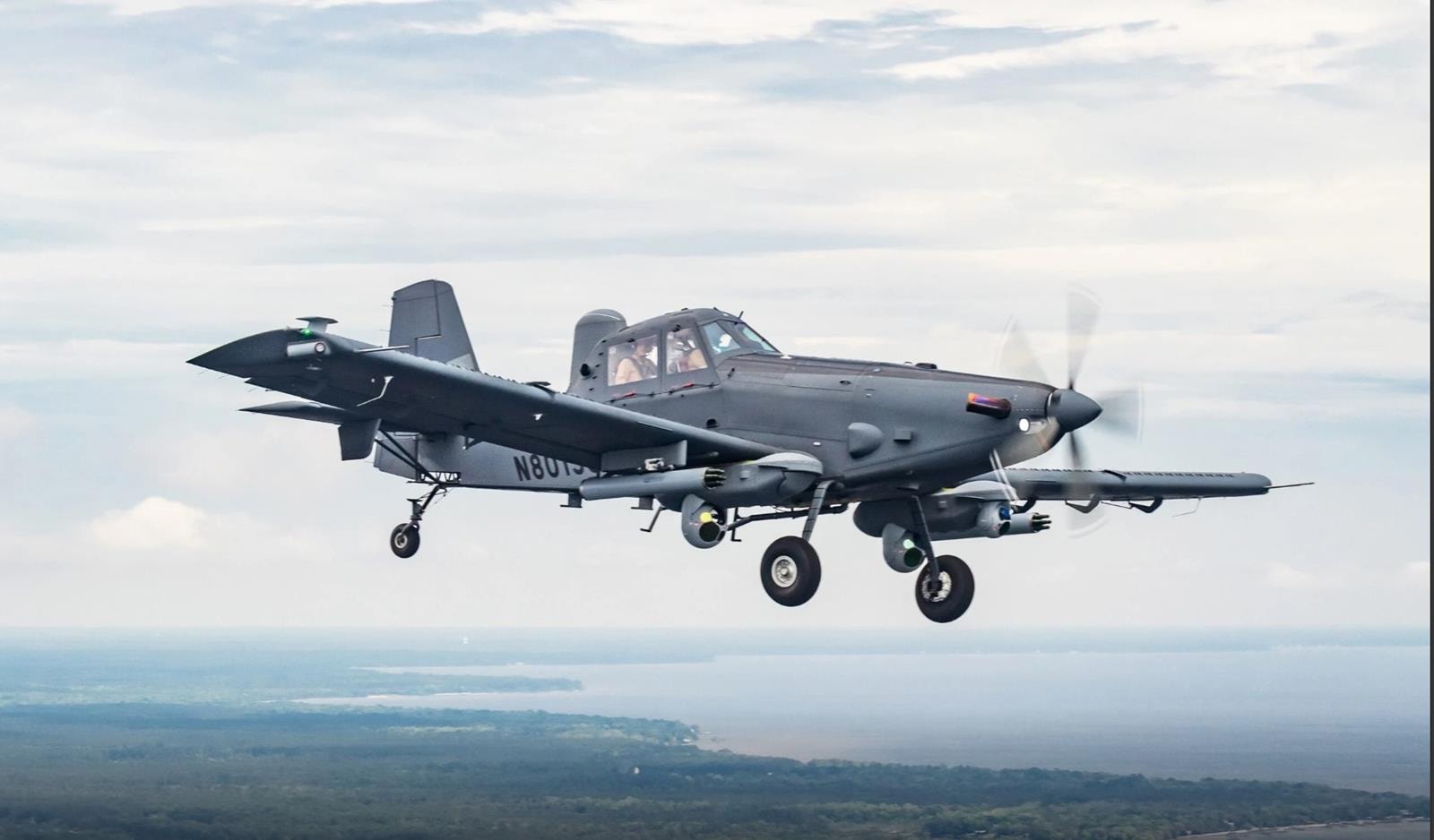 nowe samoloty amerykańskich specjalsów, USSOCOM postawiło na AT-802U Sky Warded