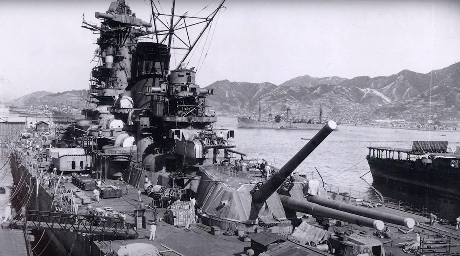 Pamiętacie pancerniki typu Yamato, Yamato, pancerniki Yamato, największe pancerniki i okręty II wojny światowej