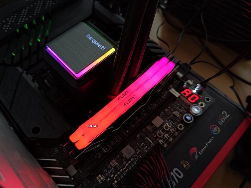 Test pamięci DDR5 Kingston Fury Renegade RGB 2x 16 GB 6400 MHz CL32