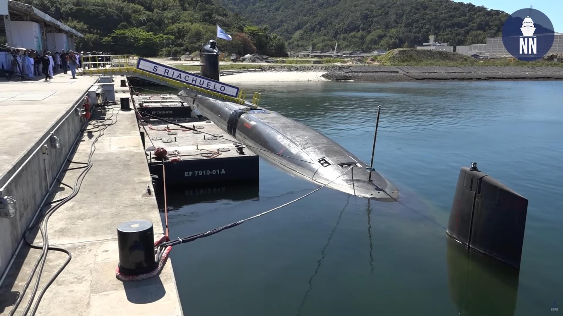 Nowy okręt podwodny Brazylii już na służbie, one mogły trafić niegdyś w ręce Polaków