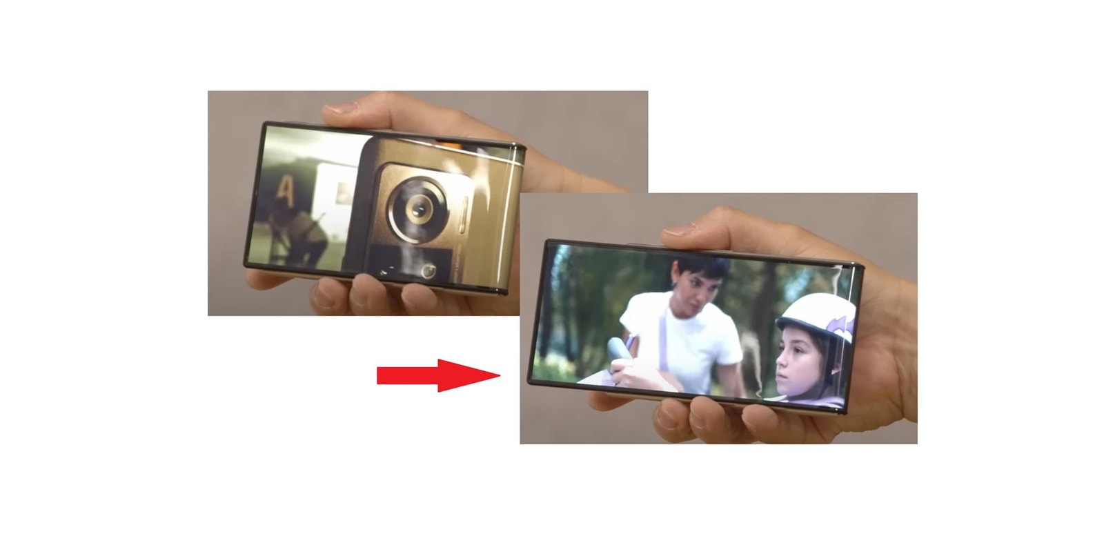 Zapomnijcie o składanych ekranach, Rozwijana i zwijana alternatywa wygląda lepiej