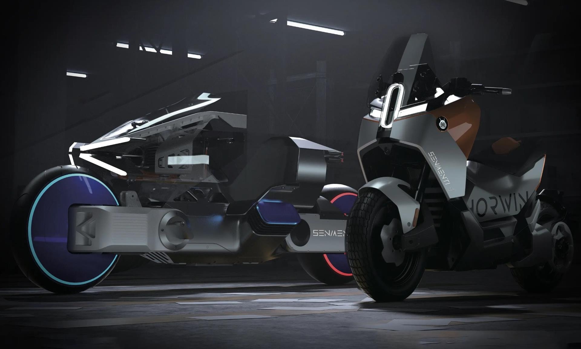 Elektryczne motocykle rodem z filmu Tron