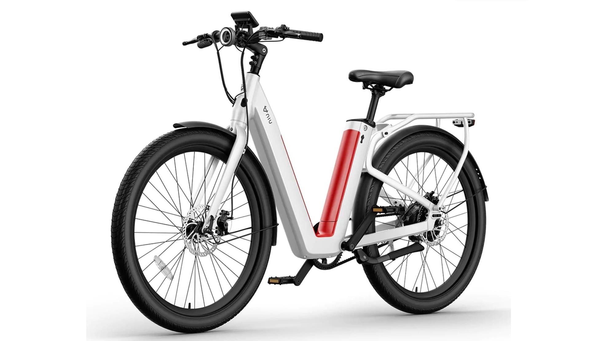 Niu, Elektryczny rower z dwoma wyjmowanymi akumulatorami