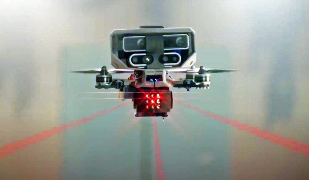 Najpierw wleciał dron, a później coś wybuchło. Na TikToku ujawniono przerażające sceny