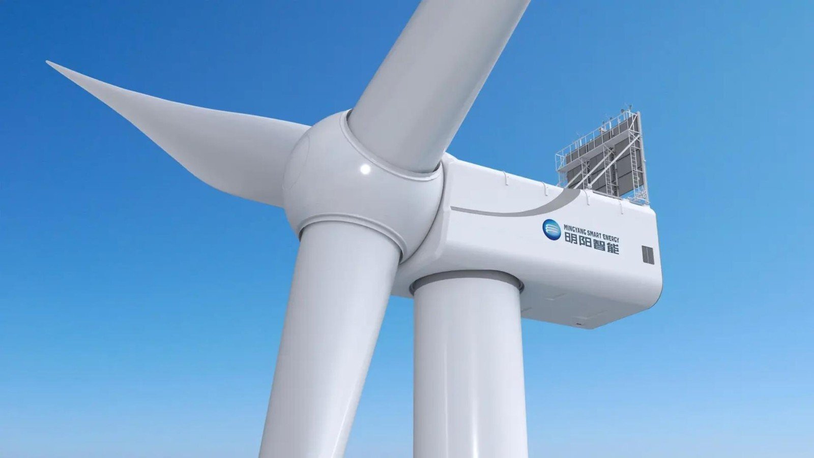 Nowe chińskie turbiny wiatrowe będą większe od Pałacu Kultury. Kolejny rekord pobity