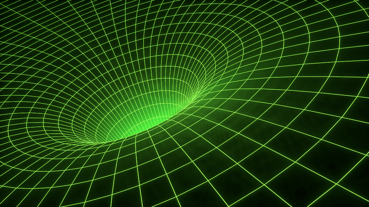 W naszym Wszechświecie czasoprzestrzeń ma stałą strukturę, ale niektóre masywne obiekty &#8211; jak supermasywne czarne dziury &#8211; mogą ją zakrzywiać /Fot. Pixabay
