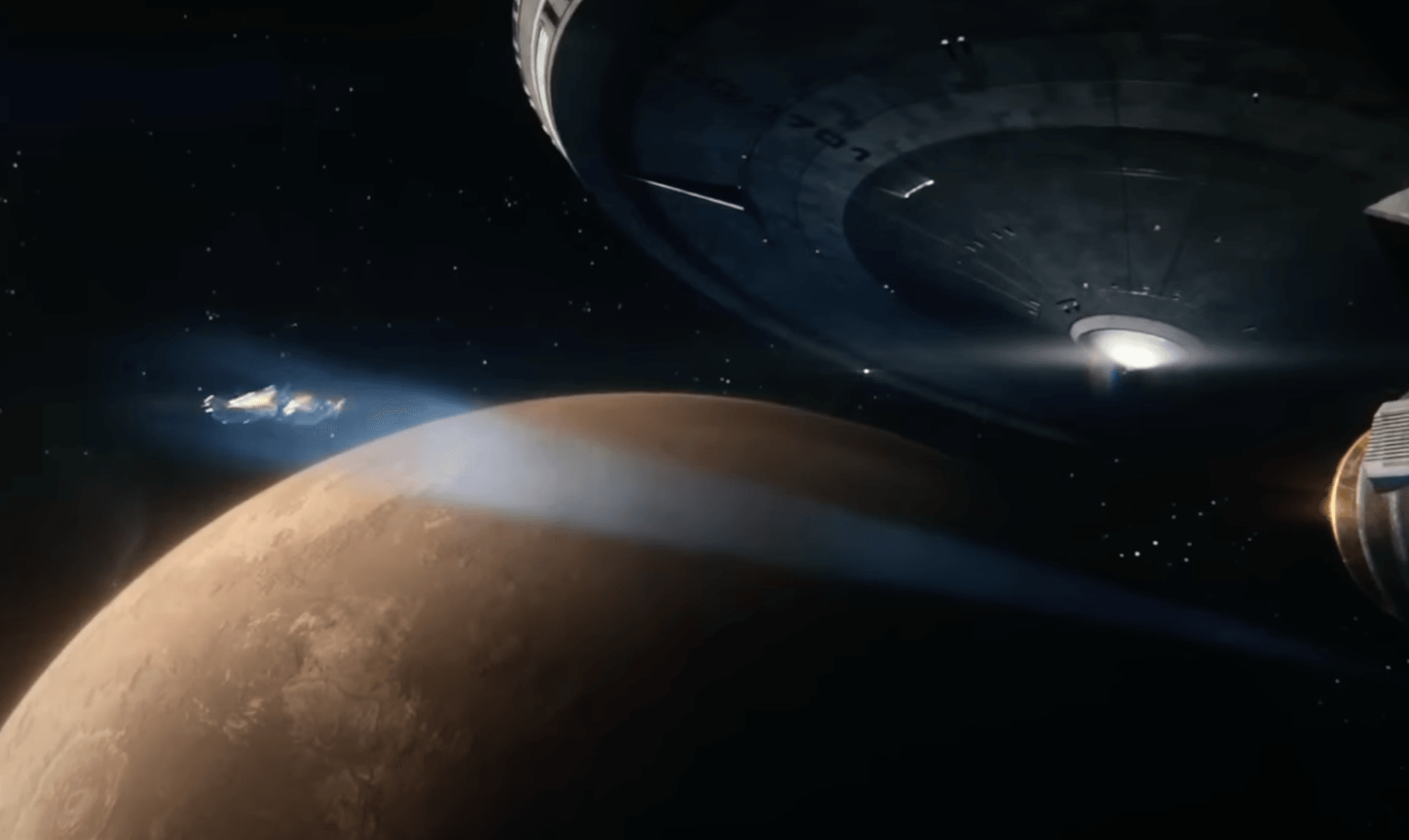 Wiązka przyciągająca, Star Trek: Strange New Worlds /Fot. YouTube