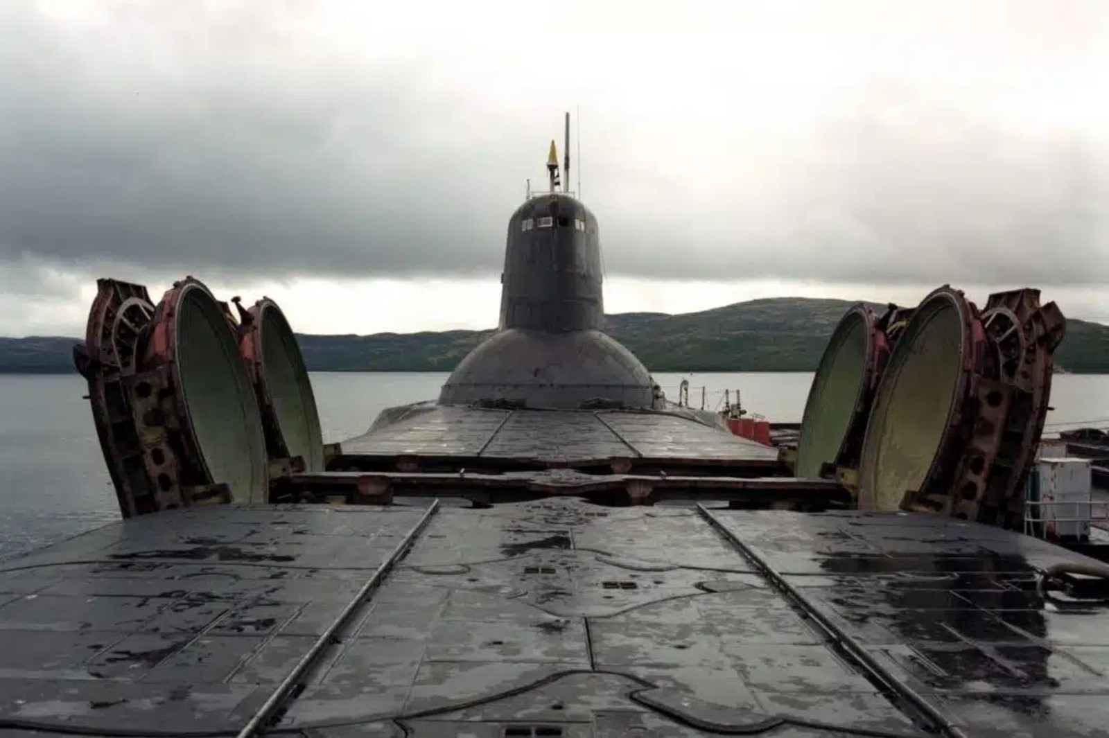 Rosyjskie okręty Typhoon to największe okręty podwodne