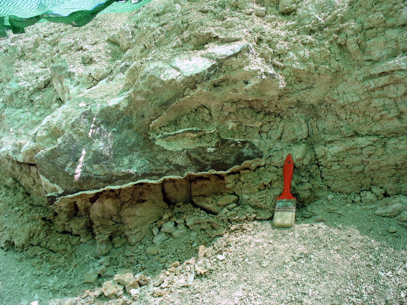 Odsłonięcie skał z sepiolitem / źródło: Wikimedia Commons, CC-BY-SA-4.0
