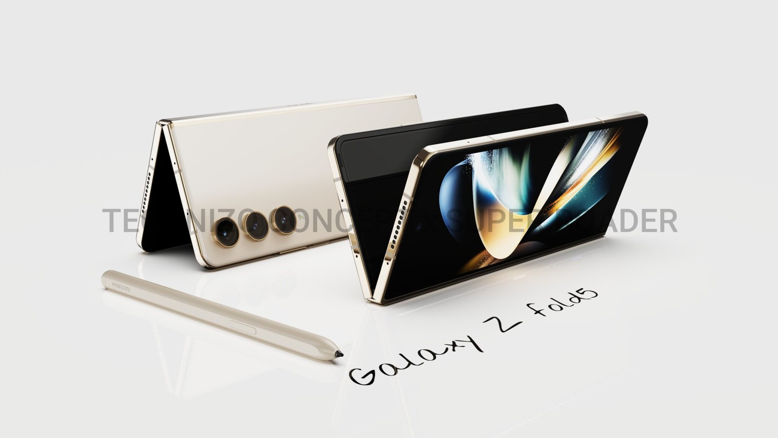 Render Samsunga Galaxy Z Fold 5
