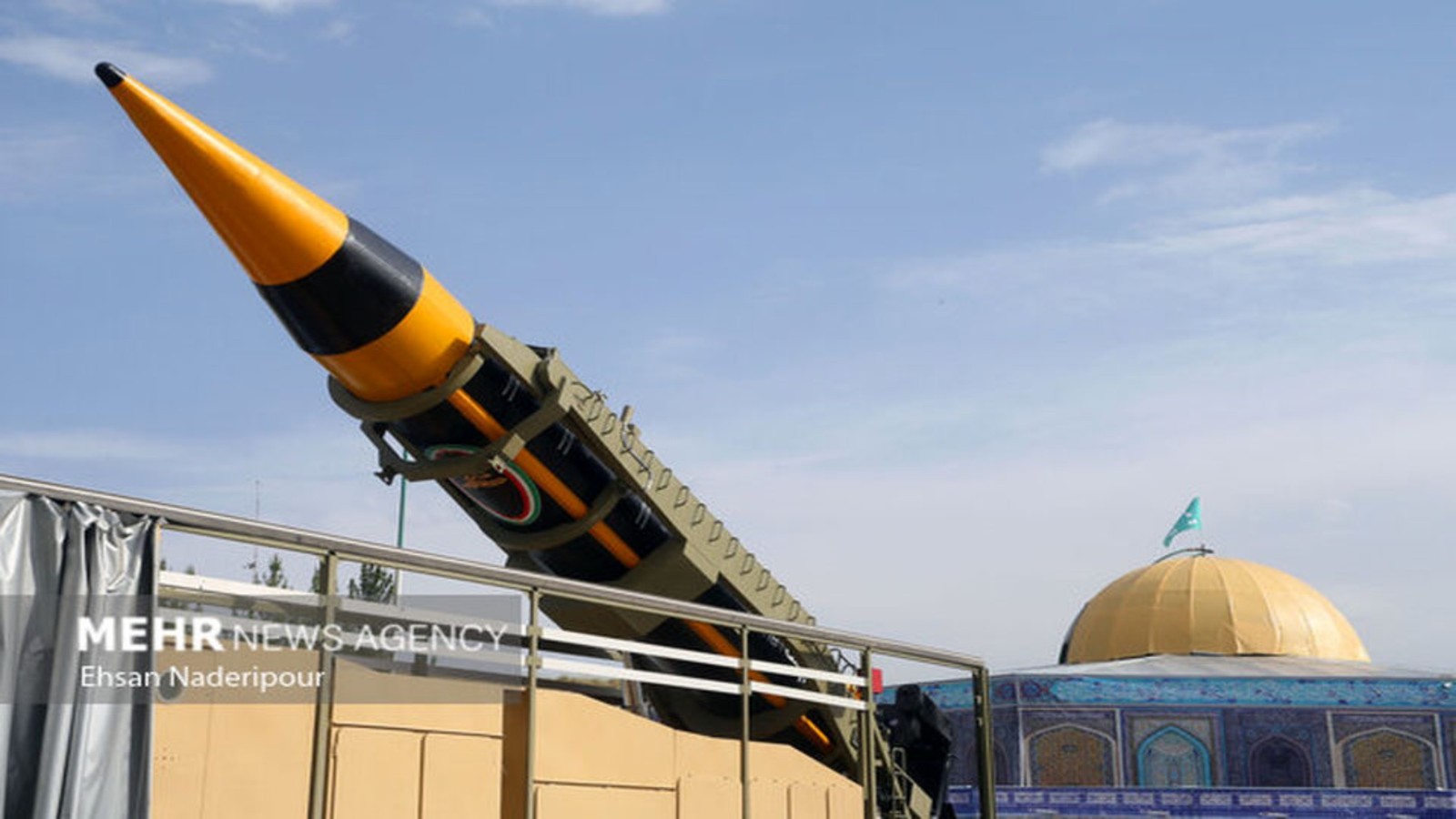 Wystrzeliwany z lądu pocisk balistyczny Iranu