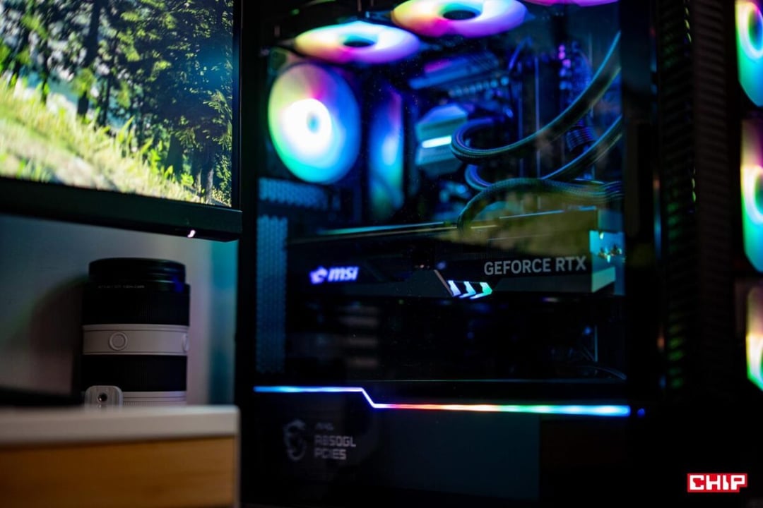 Test MSI GeForce RTX 4070 Ti Gaming X Trio w komputerze opartym o części MSI