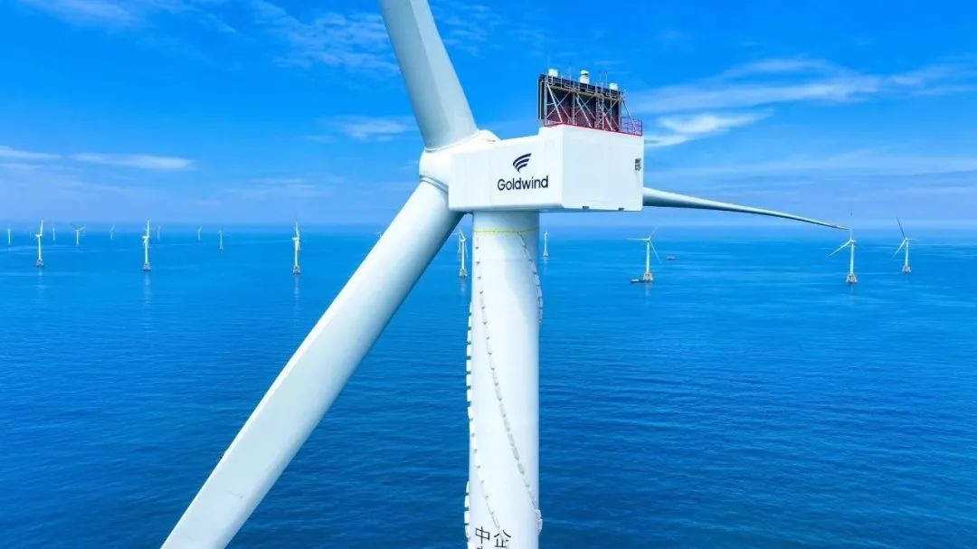 Największa turbina wiatrowa na świecie postawiona w 24h /Fot. Goldwind
